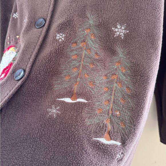 Decorated Originals size XXX-Large brown button up light jacket - Picture 4 of 6